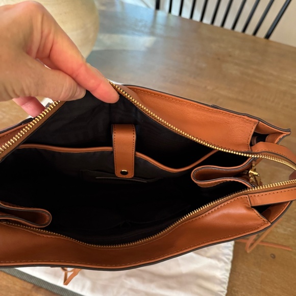 NWOT - REBECCA MINKOFF Always On Leather Tote - Picture 5 of 7